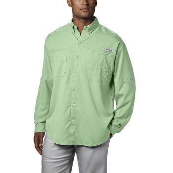 Columbia Overhemd Heren, PFG Tamiami II Long Sleeve Big Groen, 38VPCEGXU